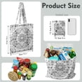 thumbnail image 4 of Sac de Courses en Toile à Rayures Abstraites – Sac Artistique Réutilisable, 4 of 6