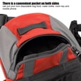 thumbnail image 2 of EIMELI 2 Colors Dog Saddle Bag  Hound Travel Dog Backpack with Side Pockets and Reflective Strip for Small Medium Large Dogs (3 Sizes) [L-red], 2 of 9