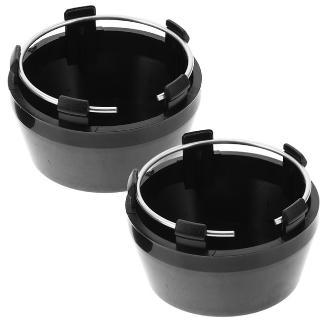 KAKOWELY 2pcs Wheel Center Caps Easy Installation Center Caps Vehicle Weather-Resistant Hub Covers Universal Fit for Cars Automotive,2.36X"X2.36"X1.42"