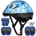 thumbnail image 6 of QIYAA Kids Bicycle Helmet Protective Gear Set Children Boys Mtb Bike Helmet Girl Cycling Knee Elbow Wrist Pads for 4~110 Years, 6 of 9