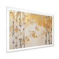 thumbnail image 3 of Designart "Zen Moment With Blue And Gold Bamboo I" Bamboo Picture Framed Wall Decor, 3 of 5