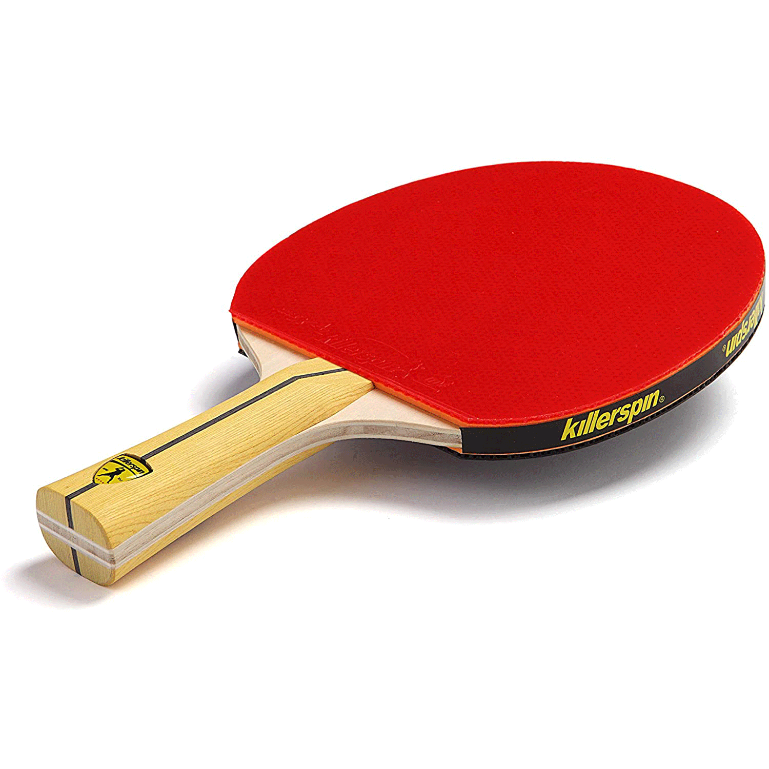 Killerspin JET400 SMASH N1 Intermediate Table Tennis Paddle, Red