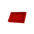 thumbnail image 2 of Minnieouse Bandejas de caja de joyería Cajas de paquete de color sólido ligero a prueba de polvo Soporte de almacenamiento duradero Anillos Collar Ropa, zapatos y accesorios Miscelánea Rojo Minnieouse AP016426-05, 2 of 6