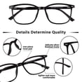 thumbnail image 4 of Gafas con bloqueo de luz azul FONHCOO TR90, montura moderna, 4 of 7