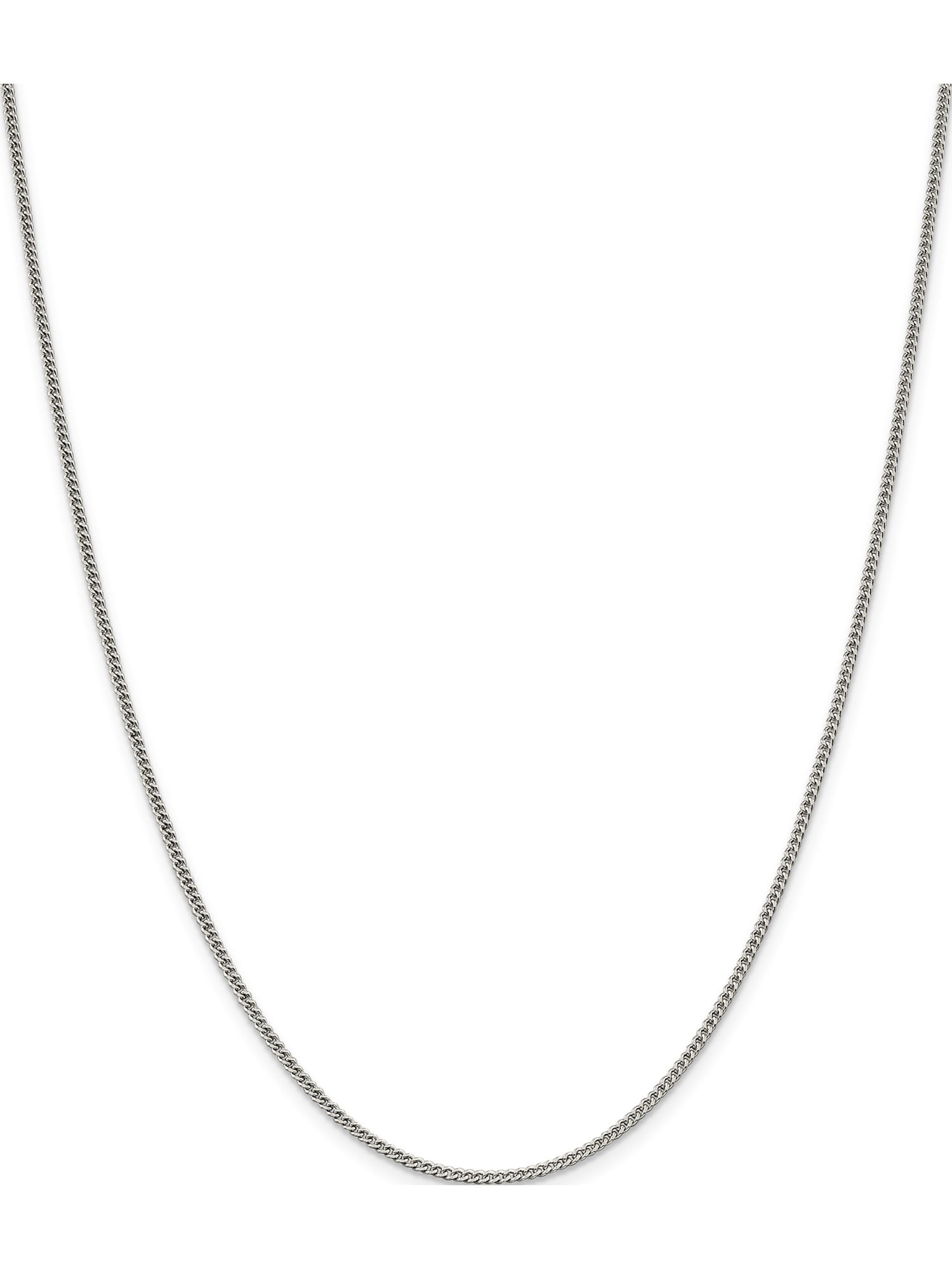 Sterling Silver 1.75mm Curb Chain