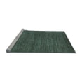 thumbnail image 2 of Ahgly Company Machine Washable Indoor Round Oriental Light Blue Modern Area Rugs, 7' Round, 2 of 4