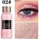 thumbnail image 2 of Pink Liquid Glitter Eyeshadow Gel with Sequins Gloss Sparkle for Face and Body, 2 of 2