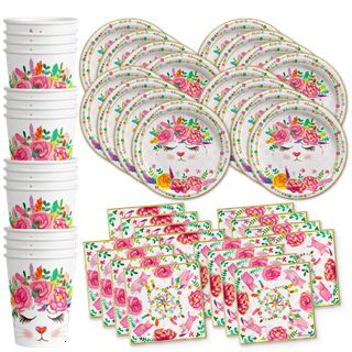 Boho Floral Paper Plates - Large, Hobby Lobby