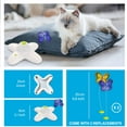 thumbnail image 3 of AFP Cat Butterfly Toy and Cat Puzzle Feeder Toy, 3 of 5