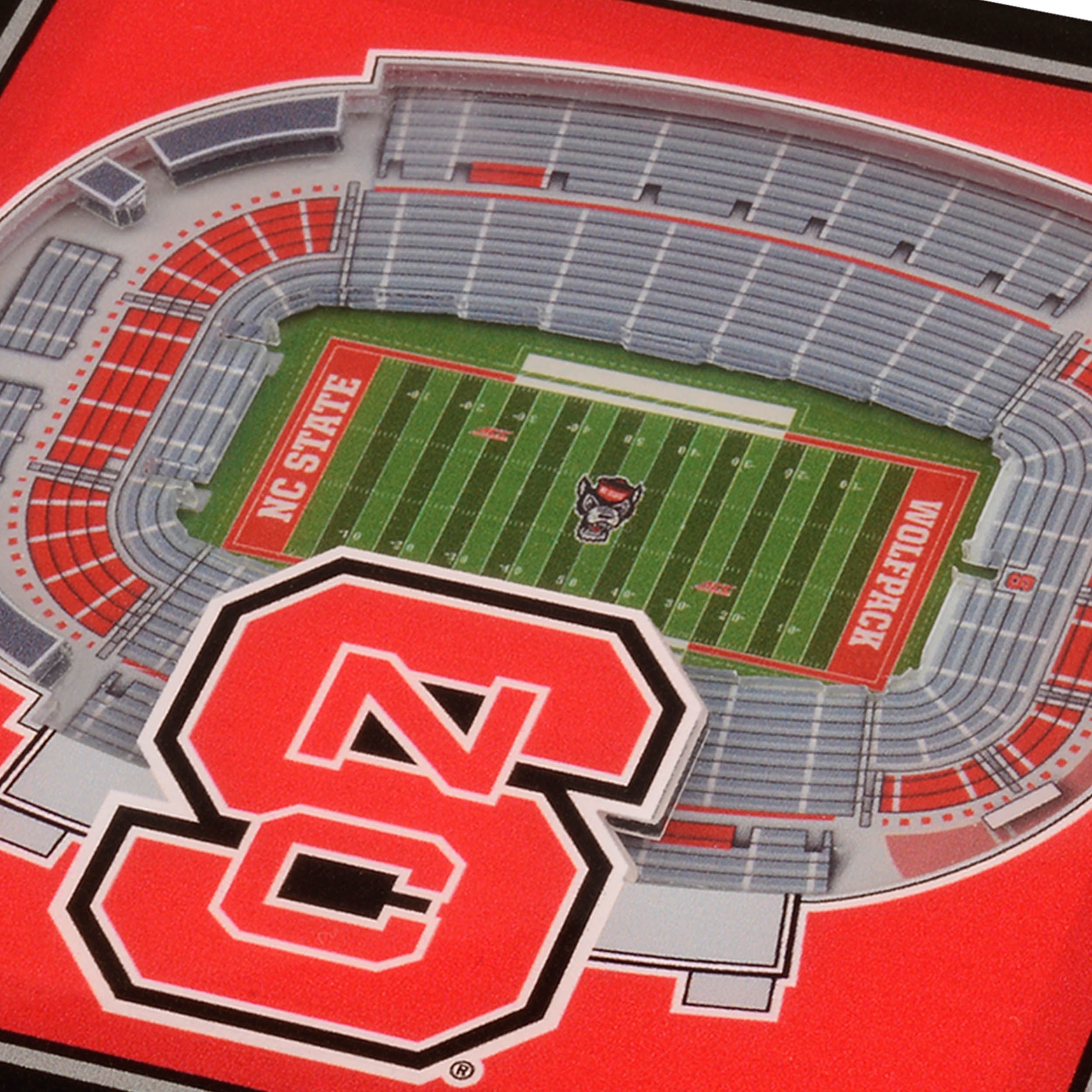 YouTheFan NCAA NC State Wolfpack Stadiumview Cribbage