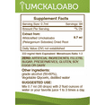 thumbnail image 4 of Secrets Of The Tribe Umckaloabo Tincture Dietary Supplement, Natural Herbal Extract for Respiratory Health Support, Umckaloabo (Pelargonium sidoides) Dried Root, Alcohol Extract, Drops 2 oz, 4 of 5