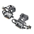 thumbnail image 4 of Kuntesetty Bike Pedals with Clips And Straps Bicycle Pedals with Toe Cage Nonslip 9/16 Inch Pair, 4 of 7