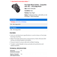 thumbnail image 2 of Rear Right Wheel Cylinder - Compatible with 1981 - 1993 Dodge W250 1982 1983 1984 1985 1986 1987 1988 1989 1990 1991 1992, 2 of 2
