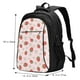 thumbnail image 5 of Fotbe Strawberry Floral Mochila con Estampado y Puerto USB para Hombre y Mujer, Mochila Antirrobo, Mochila de Viaje, Mochila Escolar, Mochila Universitaria, 5 of 7