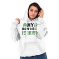 thumbnail image 4 of St Patricks Day Irish Boyfriend Hoodie Sweatshirt Women Brisco Brands M, 4 of 5