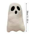 thumbnail image 2 of 11in Cute Halloween Ghost Plush Pillow White Ghost Plush Toy Sofa Pillow Halloween Decoration Home Furnishings Cushion Cover Cotton Doll, 2 of 5