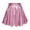 Pink, variant on YUEJUIR Midi Skirt Women'S Casual Fashion Shiny Metallic Flared Pleated A-Line Mini Skirt Wrap Skirt Casual Skirts For Women (Red,L)