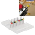 thumbnail image 4 of Juego de 10 Brocas Helicoidales, Acero de Tungsteno, Fuerte Resistencia a la Abrasión, Tallado de Tablero Elechtrico, Para Taladrar y Tallar Cera Ámbar, Placa de Circuito,, 4 of 7