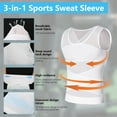 thumbnail image 2 of Compression Shirt for Men Mesh Vest Sleeveless Tank Tops Men Shirt Mens Shapewear Tight Tummy Control Vest Slimming Vest, 2 of 8