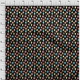 thumbnail image 4 of oneOone Silk Tabby Black Fabric Fruit Watermelon Diy Clothing Quilting Fabric Print Fabric By Yard 42 Inch Wide, 4 of 4