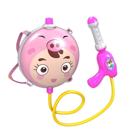 Children S Backpack Water Bomb Toy Pull-Out Beach Play Water Spray Bomb Feature