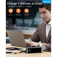 thumbnail image 6 of Portable Charger 40000mAh, 22.5W Fast Charging Battery Pack USB-C In&Out with Built in Cables, LED Display Power Bank Compatible for iPhone 17/16/15, Samsung, iPad, 6 of 7