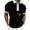 Black, variant on Aayomet Polo Shirts For Men Men's Sport Short Ultra Dry Raglan Sleeve Polo Shirt,Gray M