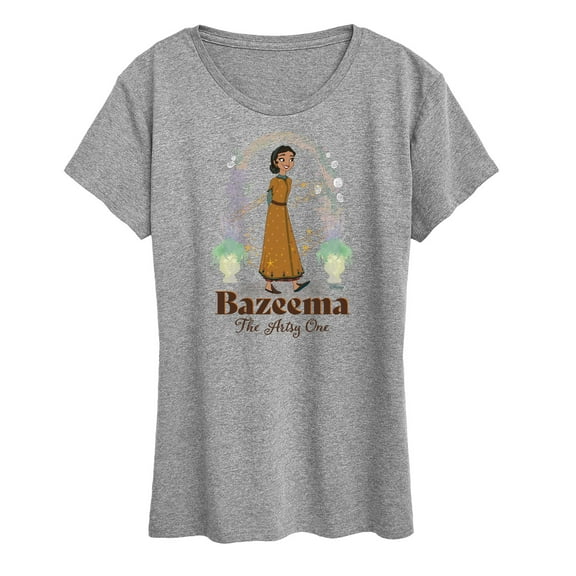 Disney Wish - Bazeema The Artsy One - Women's Short Sleeve Graphic T-Shirt