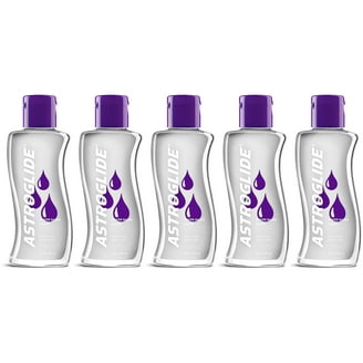 Astroglide Liquid Personal Lubricant, Water-Based, Long Lasting,  Non-Sticky, 5 oz. / 148 Ml - 4 Pack