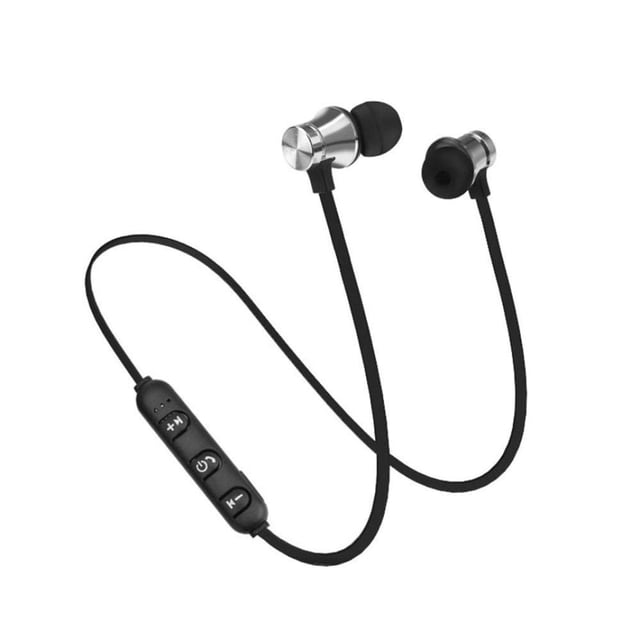 Auriculares Bluetooth 4.2: magnéticos/intraauriculares, sonido estéreo/alcance de 10 m, para deporte/teléfono/tableta
