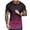 Purple, variant on Dellytop Mens Solid Color Muscle Gym Short Sleeve Workout T-Shirts