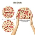 thumbnail image 2 of Chicken Wings Turkey Salami Print Silk Bonnet for Sleeping Women Men, Adjustable Elastic Satin Bonnet Bonnet for Sleeping, Soft Cute Similar Silk Curly Hair Bonnet for Sleeping, 2 of 7