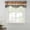 Gray, variant on Farmhouse Beige Brown Tie Up Valance Curtains for Windows, Kitchen Curtains Window Treatments, Vintage Wooden Striped Short Window Shades Valances for Bedroom Bathroom Cafe 54"x18"