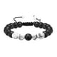 thumbnail image 3 of Xihbxyly Pulsera Traje Piedra Ojo de Tigre Pulsera Turquesa Piedra Volcánica Tejida, 3 of 7