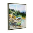 thumbnail image 4 of Stupell Industries Modern Desert Scenery Nature Painting Gray Floater Framed Art Print Wall Art, 25 x 31, 4 of 10