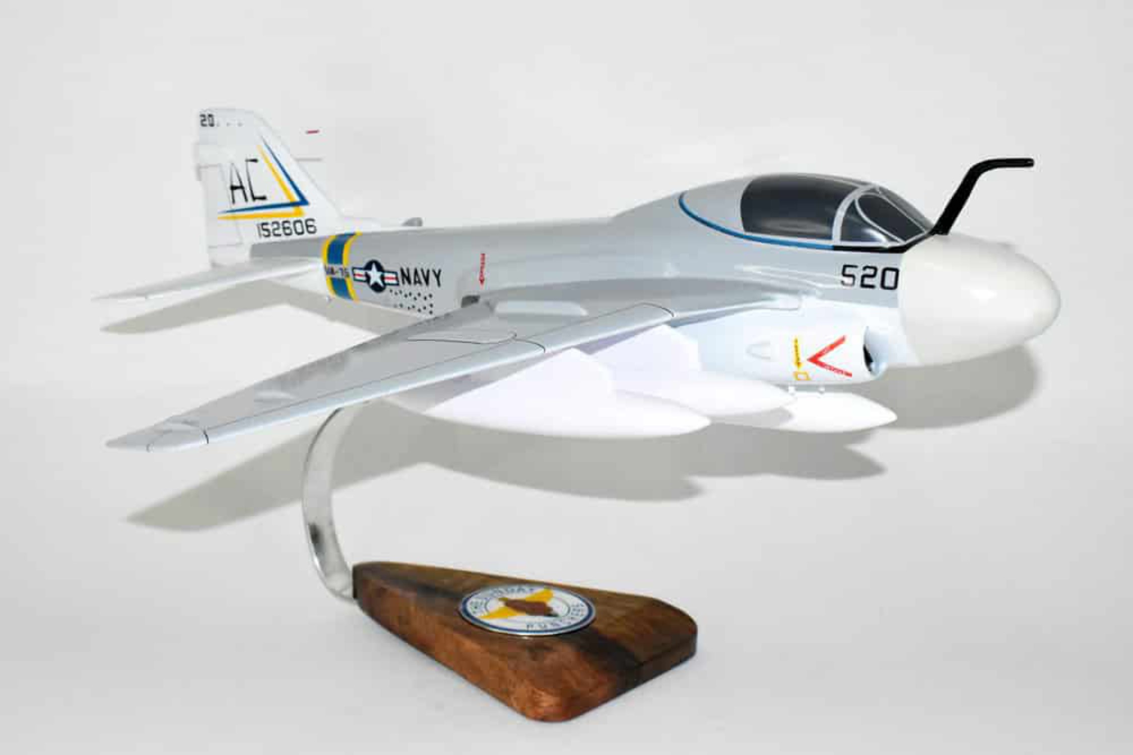 Va 75 VA-75 Sunday Punchers (1976) 152606 KA-6D Intruder Model, 1/36th Scale ...