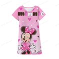 thumbnail image 1 of Camiseta de dibujos animados para niñas, vestido estampado de Minnie y Mickey Mouse de Disney, vestido de camiseta de manga corta de verano para niñas, vestido Mermaid7T-8T Gao Jinjia LED, 1 of 2