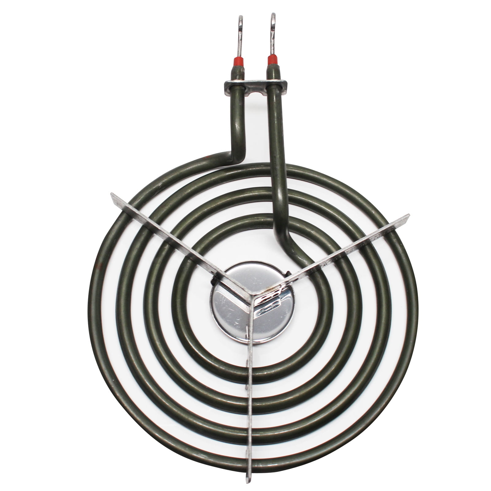 2-Pack Replacement for Whirlpool RF3305XXN0 6 inch 4 Turns Surface Burner Element - Compatible with Whirlpool 660532 Heating Element for Range, Stove & Cooktop