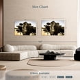 thumbnail image 4 of Elephant Stock Black Angus Cattle Wall Art - Horizontal Canvas Wall Art - Living Room Wall Decor - Animal Canvas - Beige And Black Decor - 48" x 32", 4 of 8