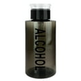 thumbnail image 1 of Pana High Quality 10oz Liquid Pump Dispenser With Alcohol Label - Black (1 Bottle), 1 of 3
