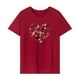 thumbnail image 1 of Camiseta para Mujer Jinwen Básica Cómoda Cuello Redondo Manga Corta, 1 of 7
