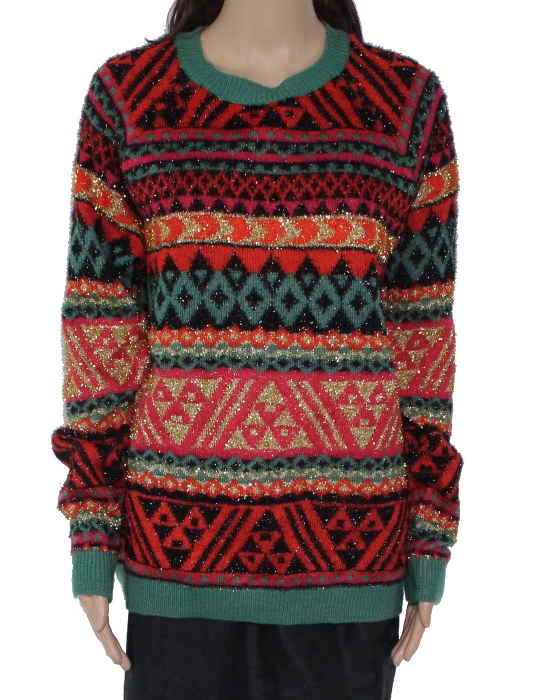 talbots quilted shimmer pullover
