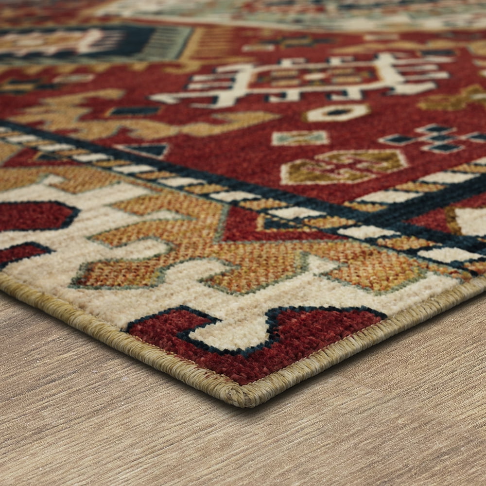 Mohawk Home Pattern Lane Woven Indoor Area Rug, Red, 2' x 3'
