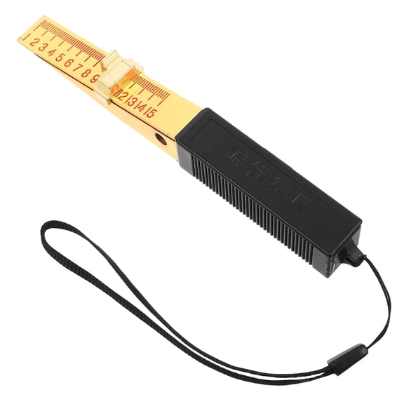 OUNONA High Precision Taper Gauge Drafting Tool, Portable Metal and Plastic Design for Accurate Home Inspection and Measurement