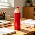 thumbnail image 4 of Vaso aislante de acero inoxidable de doble pared con forma de lápiz, 280 ml, tapa hermética, para bebidas frías y calientes, para niños y estudiantes, colores brillantes variados., 4 of 6