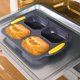 thumbnail image 5 of 1 alfombrilla de silicona para hornear con mango largo, almohadilla antiadherente para amasar pan, almohadilla para transferir masa, suministros de panadería, herramienta de cocina, 5 of 6