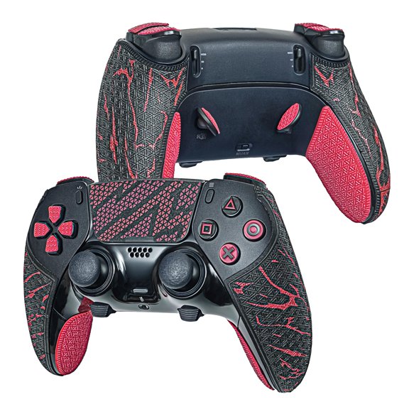 Agarraderas SHADOW BOOLT PS5 DualSense Edge Negro y Rojo