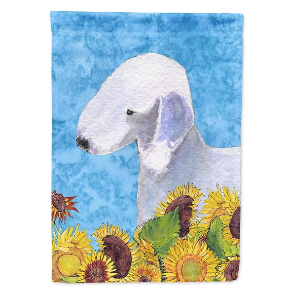 Bedlington Terrier Garden Flag