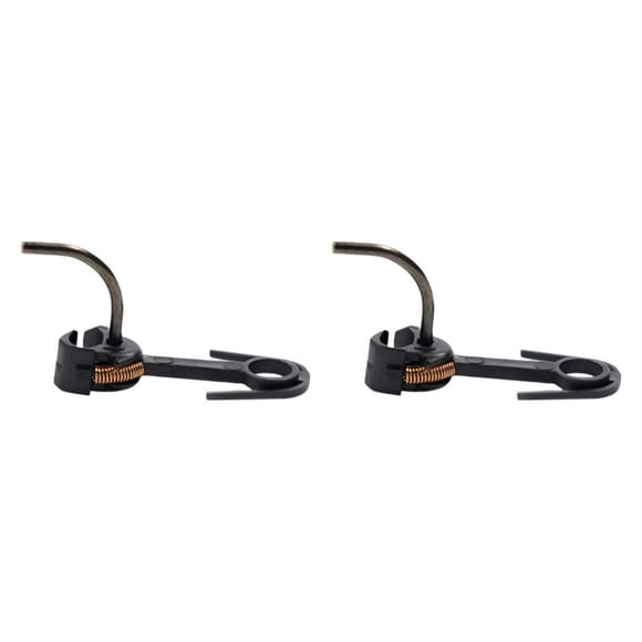 maskred HO Scale Train Coupler Universal Portable Train Accessory Hobby for 1/87 DIY Black 2 pcs