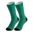 thumbnail image 1 of DIY Custom Socks With Picture Funny Print Photo Socks Customized Novelty Sock For Men Women Woman's Socks Running Socks Womens Cycling Socks for Men Socks with for Women Womens Socks Pack, 1 of 2